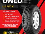 Ünlü Lastik - Lastik Hizmetlerimiz - Arayın Yardımcı Olalım